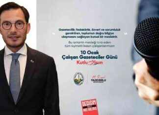 Başkan Yazıcıoğlu’ndan 10 Ocak Çalışan Gazeteciler Günü Kutlama Mesajı – SEO Uyumlu Başlık bakan-yazcolundan-10-ocak-alan-gazeteciler-gn-kutlama-mesaj-seo-uyumlu-balk