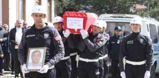 Polis memuru Hacı Nuri Erdağ Amasya’da defnedildi polis-memuru-hac-nuri-erda-amasyada-defnedildi