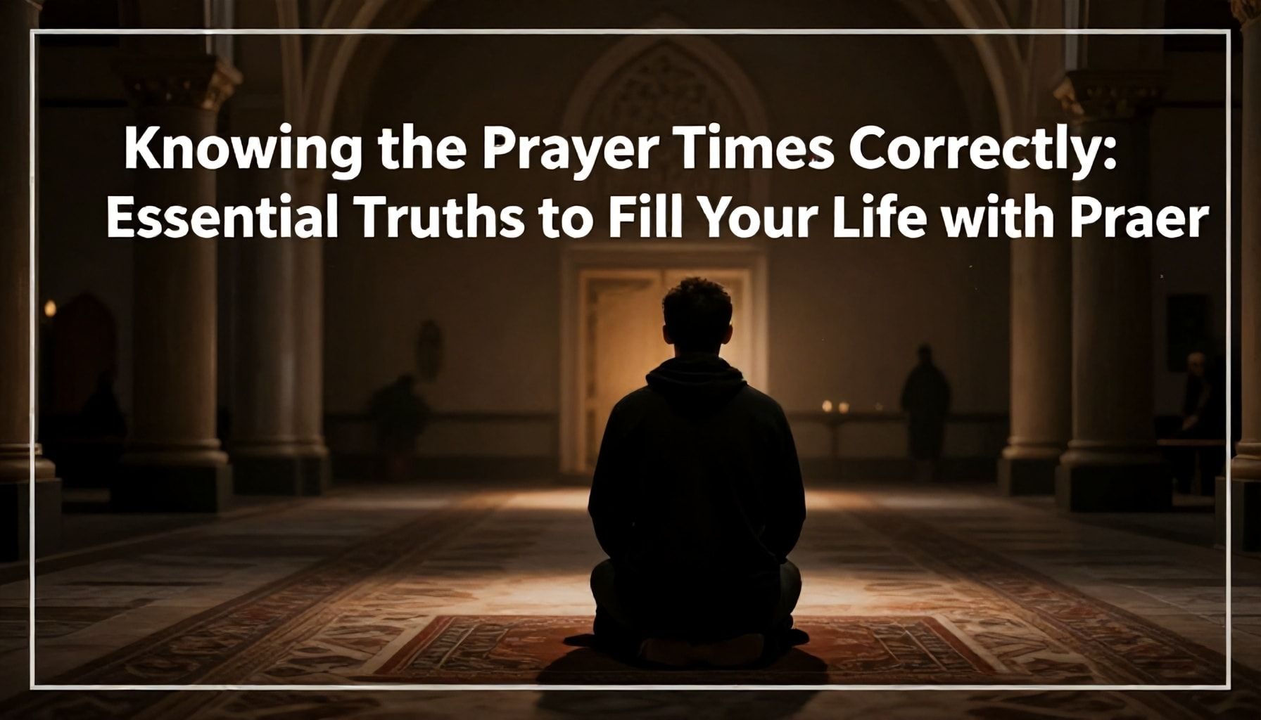 Namaz Vakitlerini Doğru Bilmek: Dua Hayatınızı Doldurmak İçin Gerekli Gerçekler