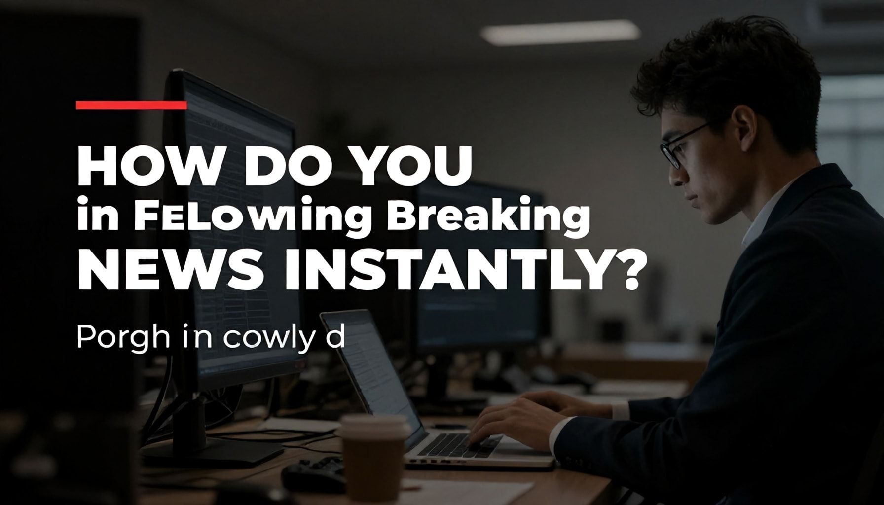 Sıcak Haberleri Anında Takip Etmeyi Nasıl Başarırsınız?*