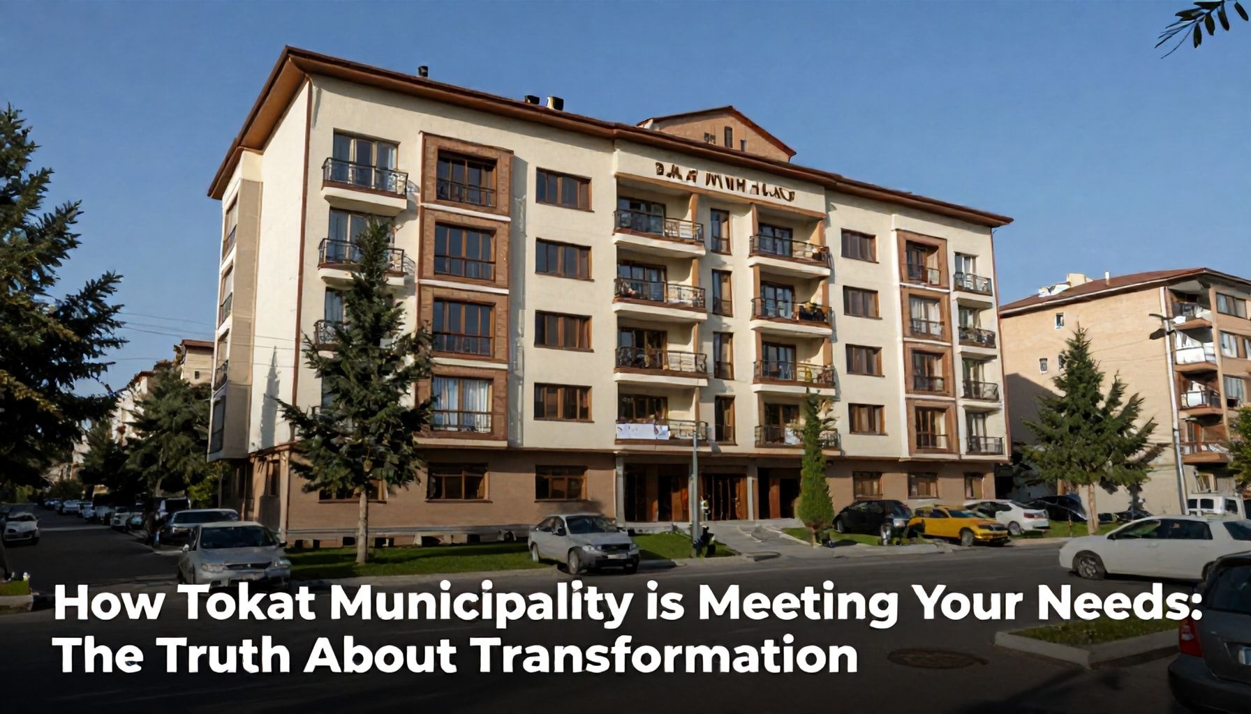 Tokat Belediyesi'nin Dönüşümün Gerçekleri: Sizlerin İhtiyaçlarını Nasıl Karşılıyoruz?*