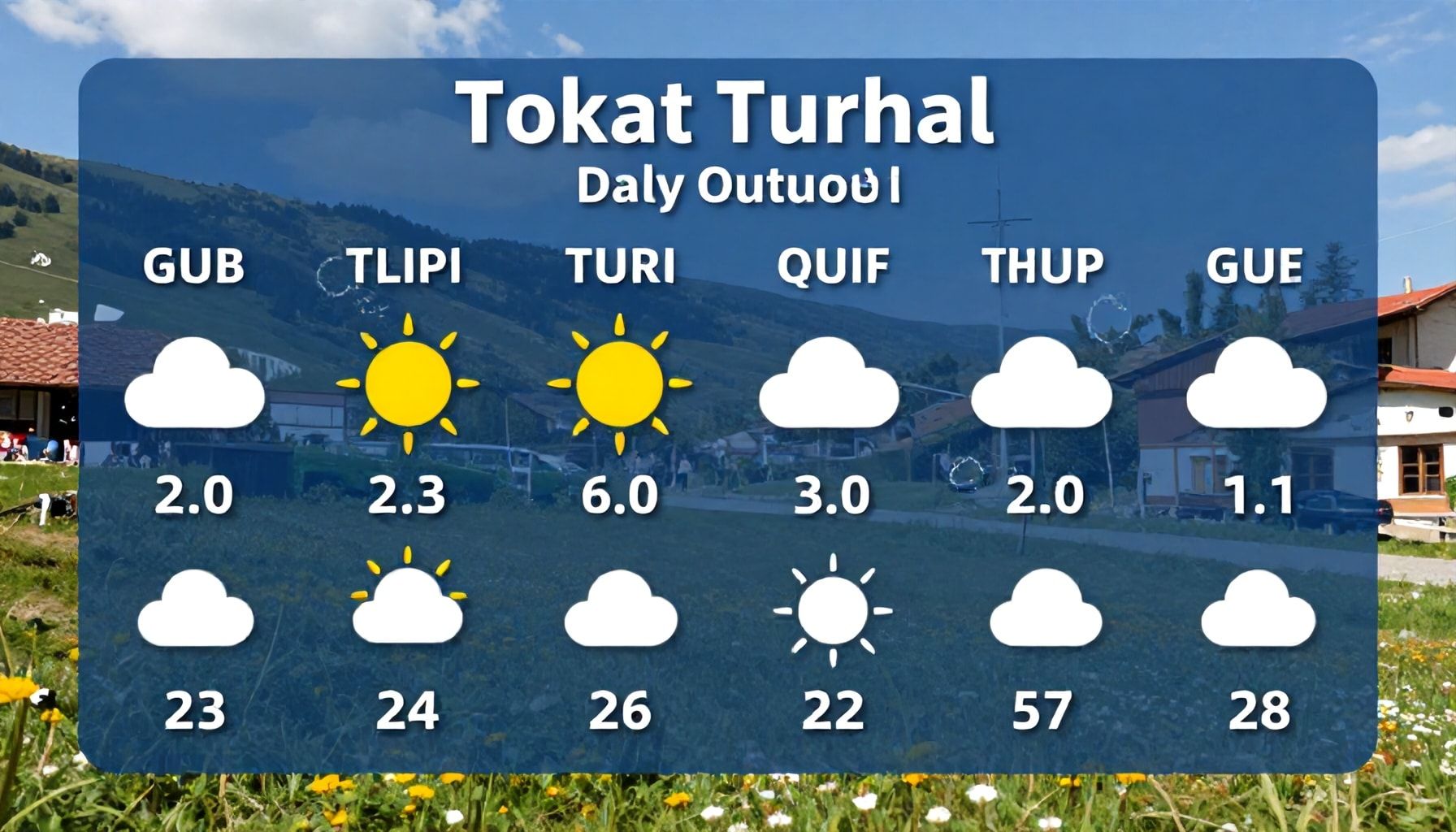 Tokat Turhal Hava Durumu: Günlük Öngörü ve Planlamanız İçin Detaylı Bilgi 1 Tokat Turhal Hava Durumu: Günlük Öngörü ve Planlamanız İçin Detaylı Bilgi*