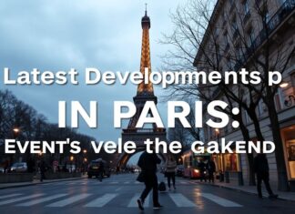 Paris’te Son Dakika Gelişmeler: Şehirde Geçen Hafta Sonu Etkinlikleri Latest Developments in Paris: Events Over the Weekend