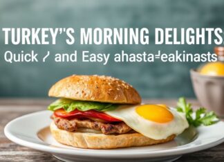 Türkiye’de Sabah Kafaları: Hızlı ve Kolay Kahvaltı Seçenekleri Turkey's Morning Delights: Quick and Easy Breakfast Options