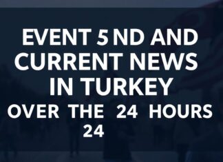 Türkiye’de Son 24 Saatte Yaşanan Olaylar ve Güncel Haberler Events and Current News in Turkey Over the Last 24 Hours