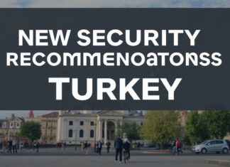 Türkiye’de Yolculuklar İçin Yeni Güvenlik Önerileri New Security Recommendations for Travels in Turkey