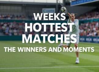 Bu Hafta’nın Sıcak Macları: Galip Gelenler ve Hayret Veren Anlar This Week's Hottest Matches: The Winners and Amazing Moments