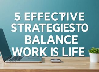 İş ve hayat arasında denge bulmak için 5 etkili strateji 5 Effective Strategies to Balance Work and Life